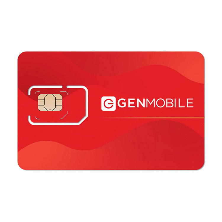 Picture of GenMobile TMO Network Sim Card