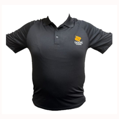 Picture of Boost Mobile Polo Shirt XLarge Black