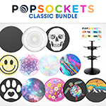 Picture of PopSockets Classic Bundle w/ 72 Pieces + Free Dual Tier Spinner Display