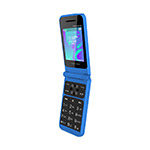 Picture of Genmo Maxwest NEO Flip LTE Dark Blue Pre-loaded T-Mobile Network 3 months of service on $20 pink plan