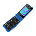 Picture of Genmo Maxwest NEO Flip LTE Dark Blue Pre-loaded T-Mobile Network 3 months of service on $20 pink plan