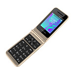 Picture of Genmo Maxwest NEO Flip LTE Gold Pre-loaded T-Mobile Network 3 months of service on $20 pink plan